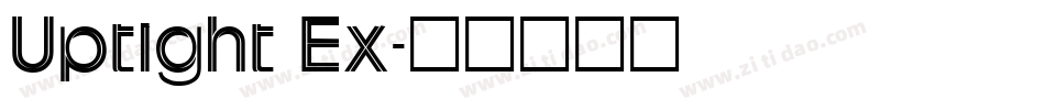 Uptight Ex字体转换